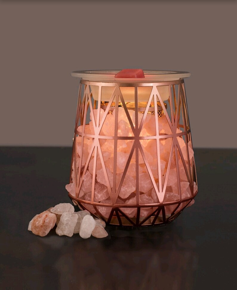 Wax Warmer Gift Set.. Himalayan Salt Wax Warmer.. Soy Wax Etsy