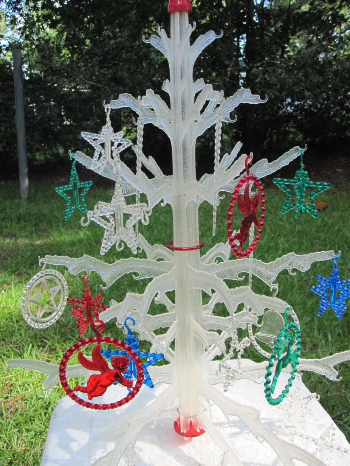 Vintage Tabletop Christmas Tree 