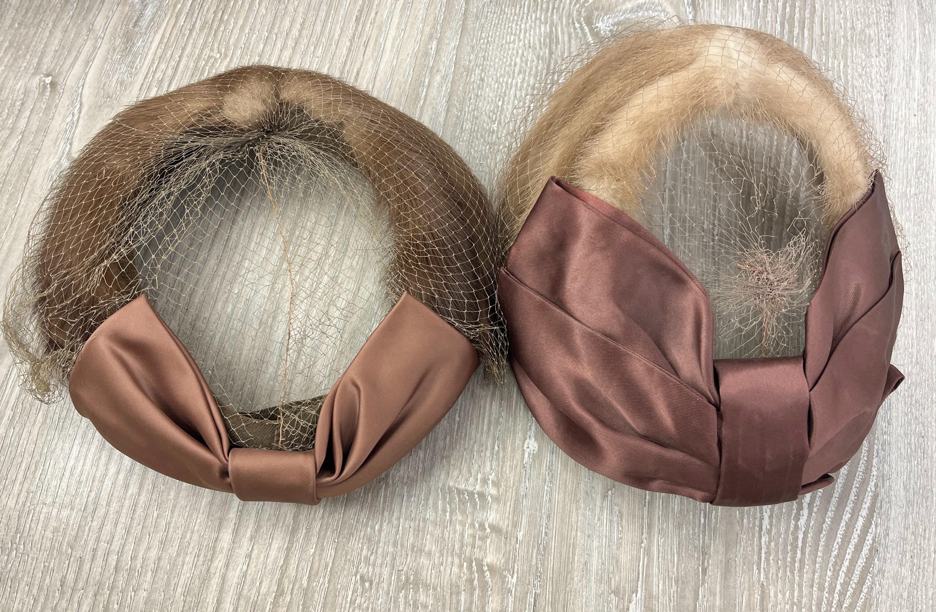 Fur Hat With Veil - Etsy display picture 2