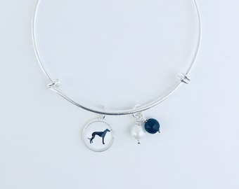 Greyhound Bracelet, Greyhound Jewelry, Greyhound Gifts, Dog Lover Gifts, Pet Jewelry, Pet Lover Gifts, Greyhound Rescue