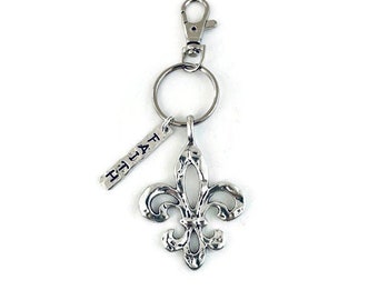 Louisiana keychain and Fleur de Lis Charms Includes State of Louisiana Mardi Gras. Louisiana gift Mardi Gras mask New Orleans Louisiana keychain and Fleur de Lis Charms Includes State of Louisiana Mardi Gras. Louisiana gift Mardi Gras mask New Orleans