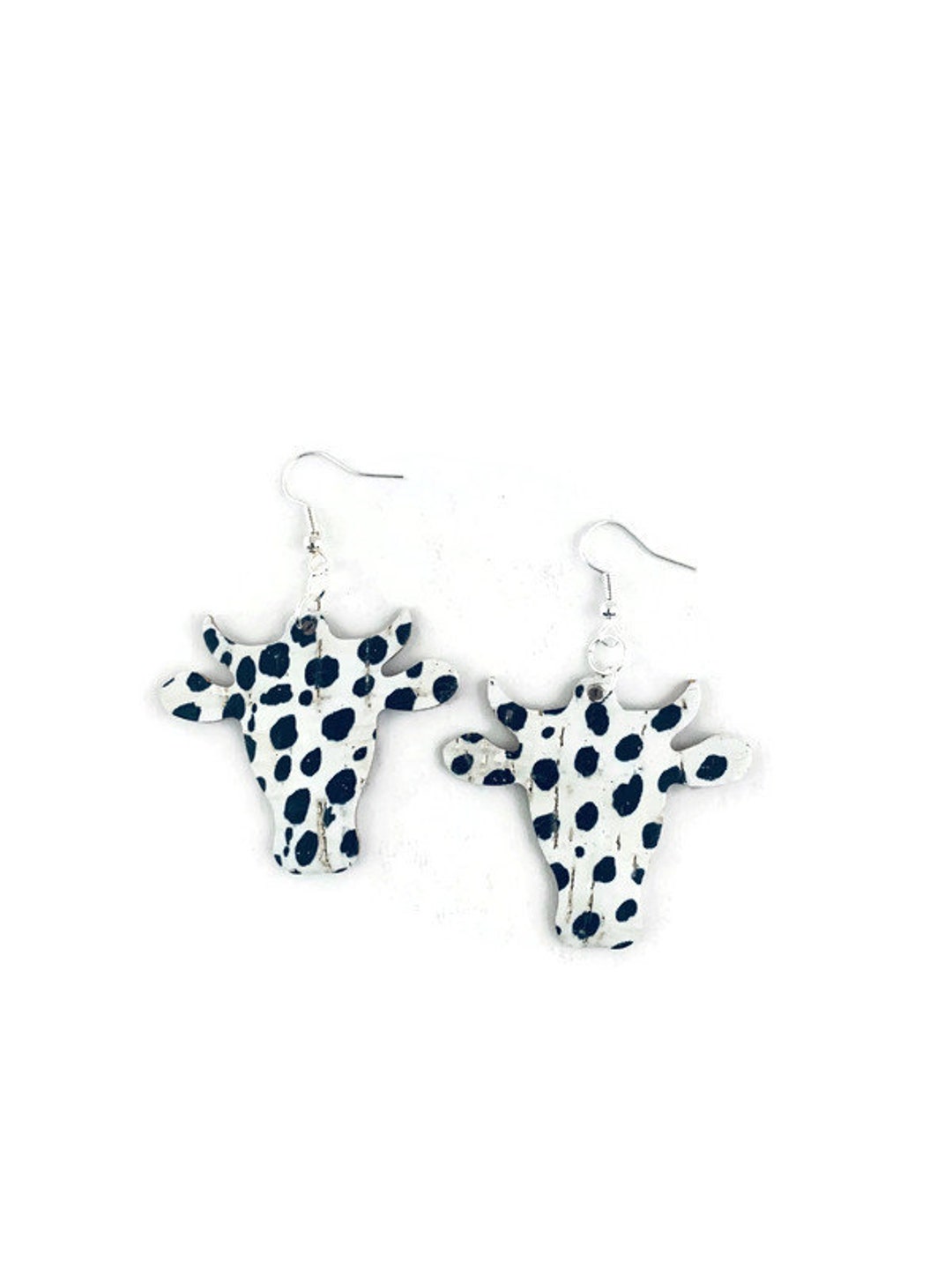 Cow Earrings Cattle Earrings Cow Head Earrings Steer Earrings Stock
