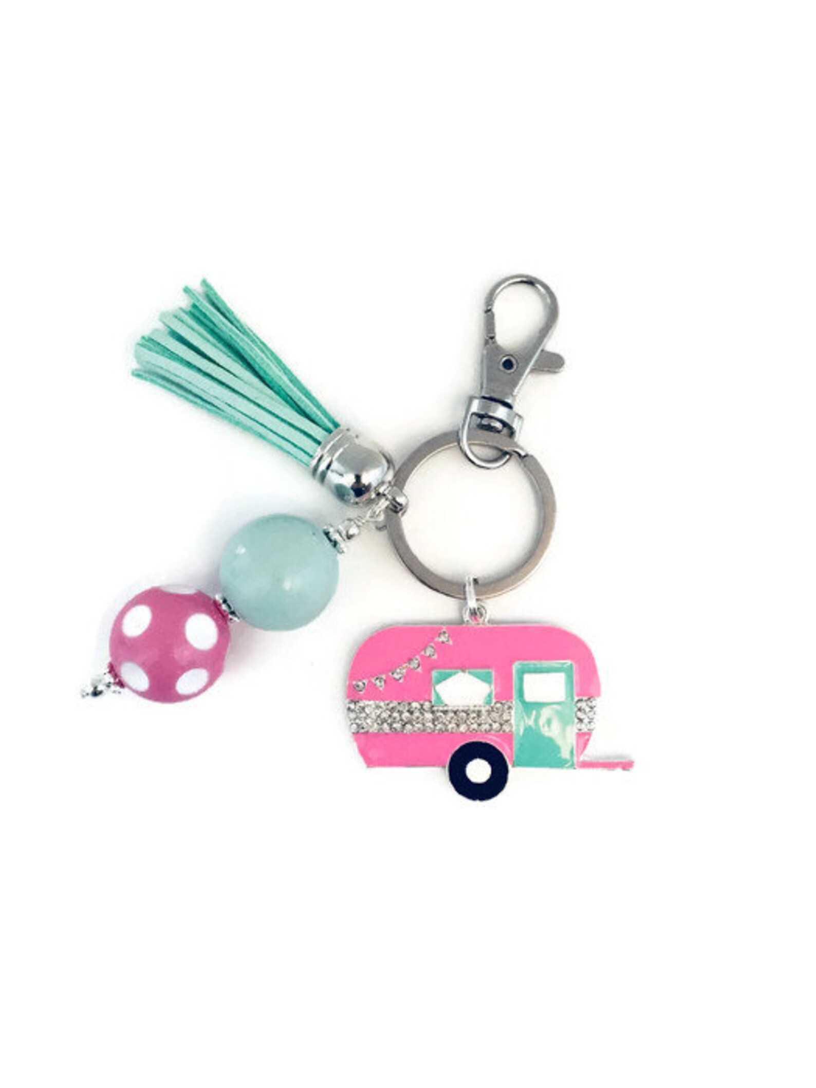 Camper Key Chain Retro Camper Key Chain Camper Camping Key Etsy