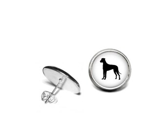 great dane earrings