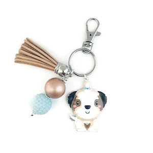 Shih Tzu Key Chain | Shih Tzu Key Ring | Shih Tzu Gifts | Shih Tzu Lovers | Dog Lover Gifts | Dog Key Chain | Shih Tzu Rescue