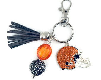 University of Tennessee Key Charm | Football Helmet Key Charm | University of Tennessee Key Chain | UTK Key Charm | Tennessee | UTK Gift