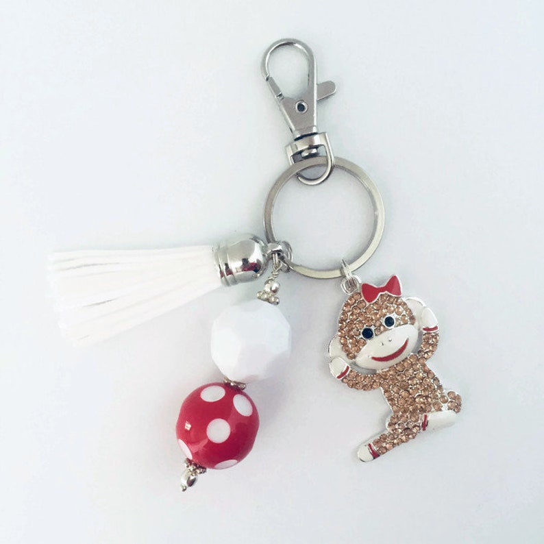monkey toy with key