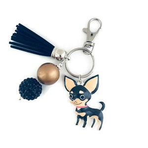 Chihuahua Key Chain | Chihuahua Key Ring | Chihuahua Gifts | Chihuahua Lovers | Dog Lover Gifts | Chihuahua | Chi Key Chain | Chi Gifts