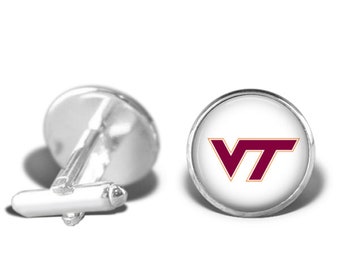 Virginia Tech Cuff Links | Virginia Tech Gifts | Hokie Cuff Links | Virginia Tech | Groomsmen Gifts | Hokie Gifts
