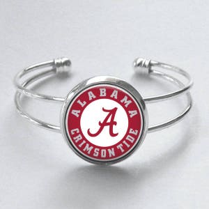 University of Alabama Hair Ties Alabama Hair Ties Alabama Gifts Crimson Tide Houndstooth Hair Ties Game Day Attire image 6