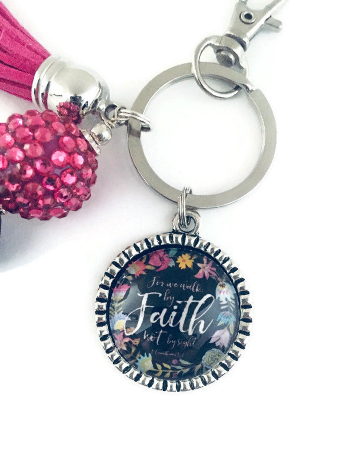 Bible Verse Key Chains Religious Key Chain Christian Key Etsy