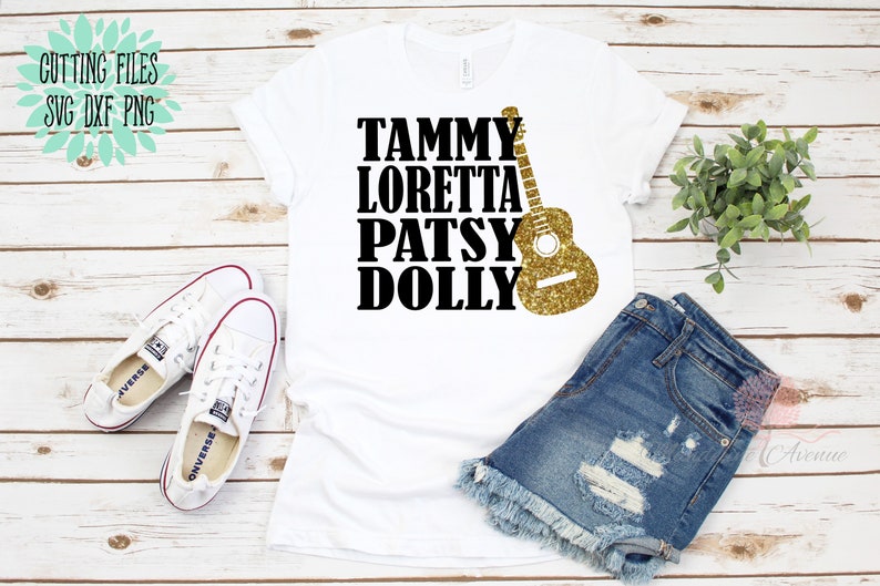 Download Tammy Loretta Patsy Dolly Svg Country Music Svg SVG DXF ...