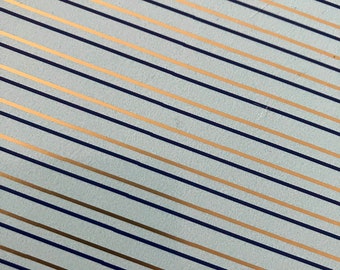 Water slide pinstripe decals - Gold and blue - pinstripes only