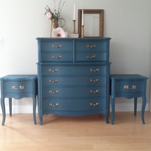 SOLD French Provincial Dresser and Nightstand Set