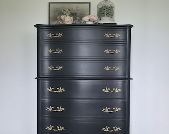 French Provincial Vintage Dresser, Chest of Drawers