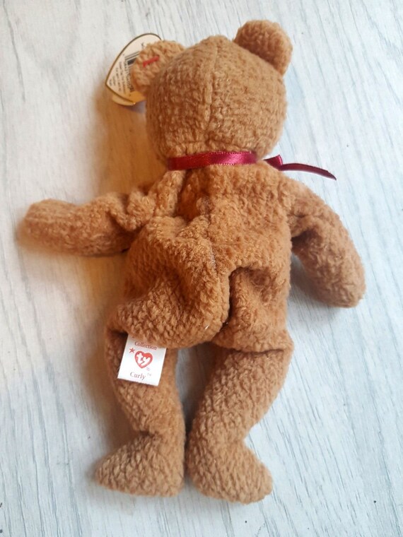 curly beanie baby 1993