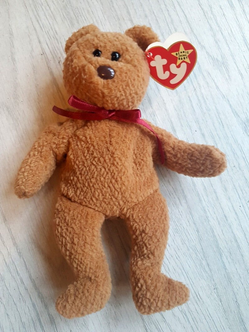 TY Beanie Babies Curly Rare Deformed With Bottom Tag and | Etsy