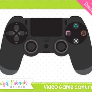 Video game clipart | Video Game Controller Clipart | gamer clipart | Game On Clipart | PRINTABLE IMAGES (NOT a cutting file)