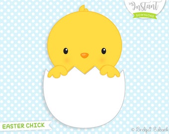 Chick clipart, Easter clipart, cute chick, chick clip art, PRINTABLE IMAGES (NOT a cutting file)