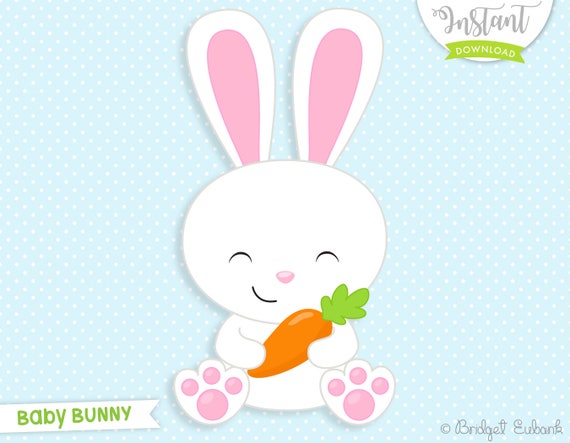 Bunny Clipart Easter Clipart Easter Bunny Clipart Easter - Etsy UK