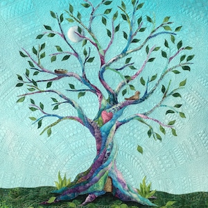 Tree of Life Art Quilt Pattern: More Advanced - Easy to Follow ...