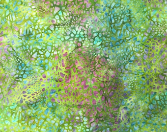 Batik fabric Tigerfish/ Robert Kaufman #BK426, Sold by1/4 yard-1/2yard-1 yard
