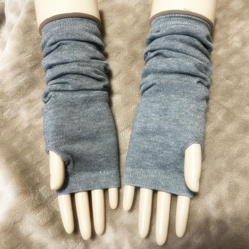 Arm Warmer Fingerless Gloves With Hearts More Color Choose Etsy