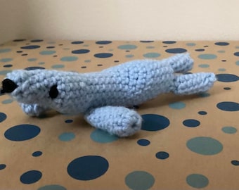 Crochet Seal Amigurumi: Handmade Stuffed Animal