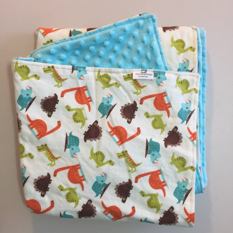 dinosaur baby blanket