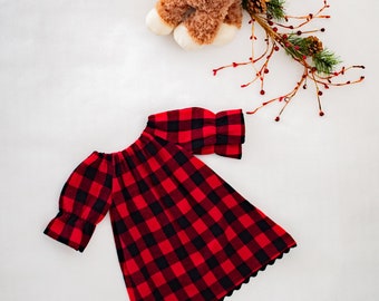 Buffalo Plaid Baby/Toddler Dress
