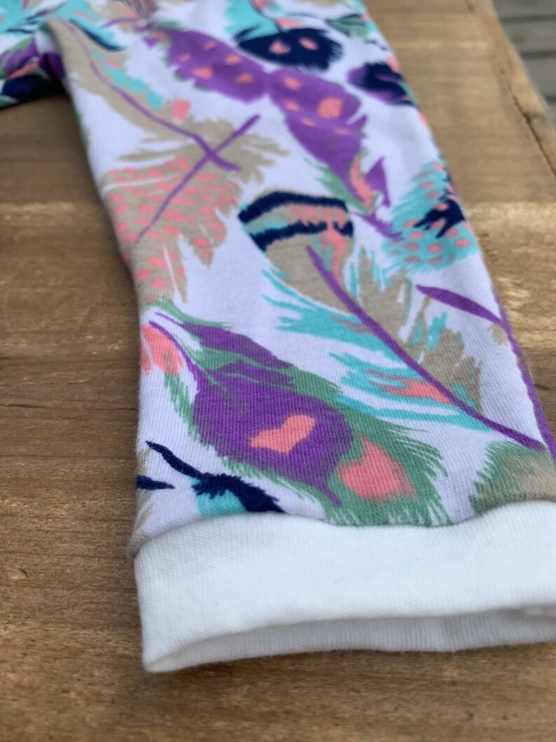 feather pants