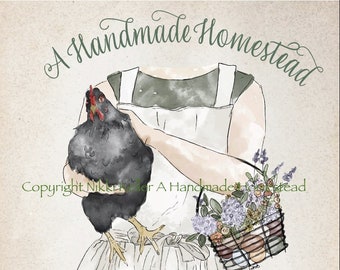 A Handmade Homestead Homeschool Planner PDF File July 2024 - August 2025