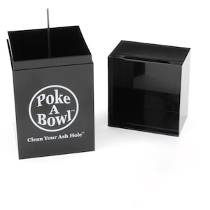 Poke A Bowl® Box Ashtray (Black)