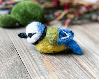 Bella Blue Tit Felt Friend