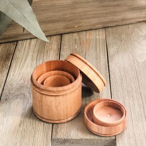 3 Wooden Nesting Boxes image 2