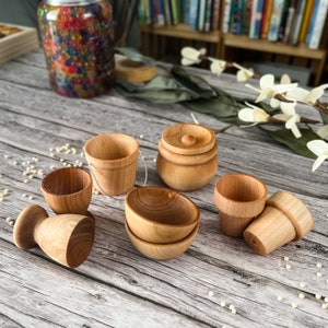 Wooden Containers Set