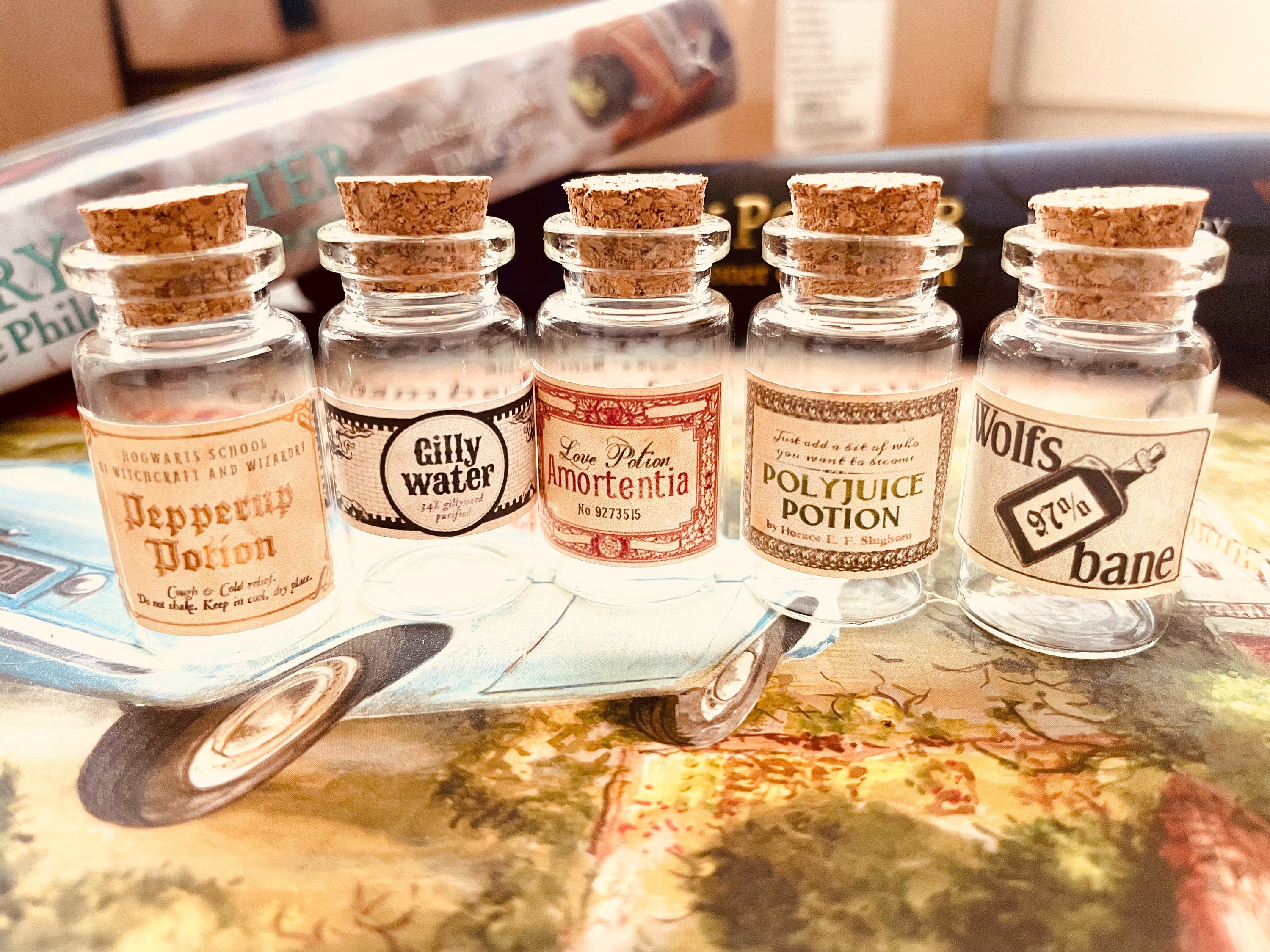 Harry Potter Inspired Potion Bottles Party Wedding Etsy UK