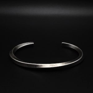 Mens bracelet cuff twisted bangle Viking Handmade Jewelry for men Gift for him Celtic design oxidized minimalist bracelet gifts for men.