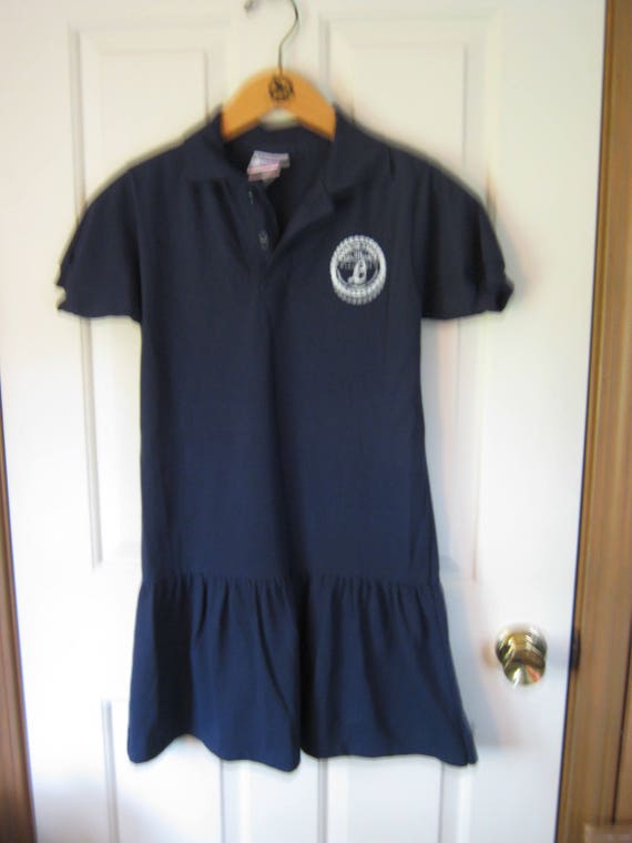 royal blue polo dress