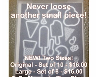 Now in 2 SIZES! Pre-cut Magnet Sheets for Thin Die Storage & Crafts