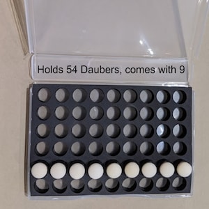 Custom Dauber Case w/foam tray - 2 Sizes!