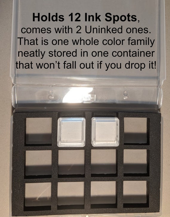 Custom Ink Spot Case W/foam Tray Holds 