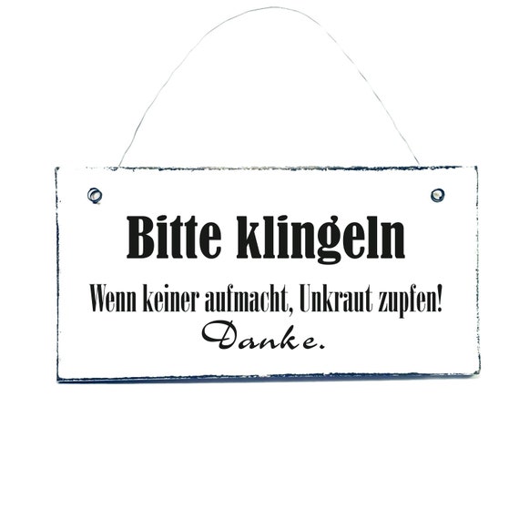 The Mad Haus Schild Tur Business Buro Kuche Schild