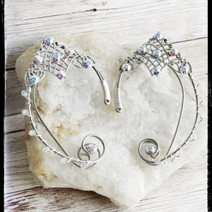 Elven Ear Cuff Elf Ears Fairy Ear Cuffs Elven Ears Fairy Ears Cosplay Ears Fairy Costume Elf Cosplay Elf Costume Fairy Ear image 8