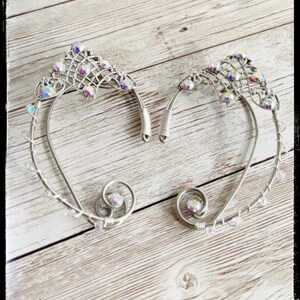 Elven Ear Cuff Elf Ears Fairy Ear Cuffs Elven Ears Fairy Ears Cosplay Ears Fairy Costume Elf Cosplay Elf Costume Fairy Ear image 6