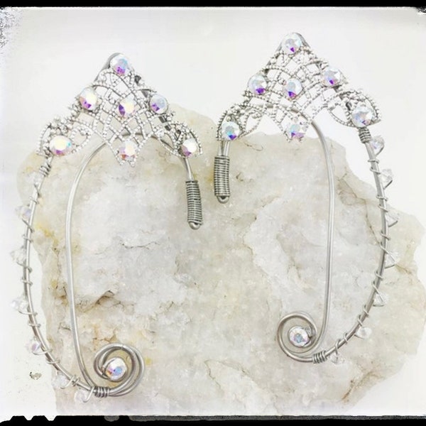 Elven Ear Cuff - Elf Ears - Fairy Ear Cuffs - Elven Ears - Fairy Ears - Cosplay Ears - Fairy Costume - Elf Cosplay - Elf Costume - Fairy Ear