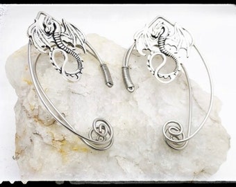 Elven Ear Cuff - Dragon Ear Cuffs - Plain Elf Ear Cuff - Fairy Ears - Elven Ears - Fairy Ear Cuff - Mens Eleven Ear Cuffs