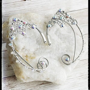 Elven Ear Cuff Elf Ears Fairy Ear Cuffs Elven Ears Fairy Ears Cosplay Ears Fairy Costume Elf Cosplay Elf Costume Fairy Ear image 9