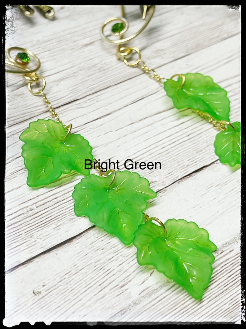 Vining Leaf Ear Cuffs Vines and Leaves Elf Ears Fairy Ears Etsy