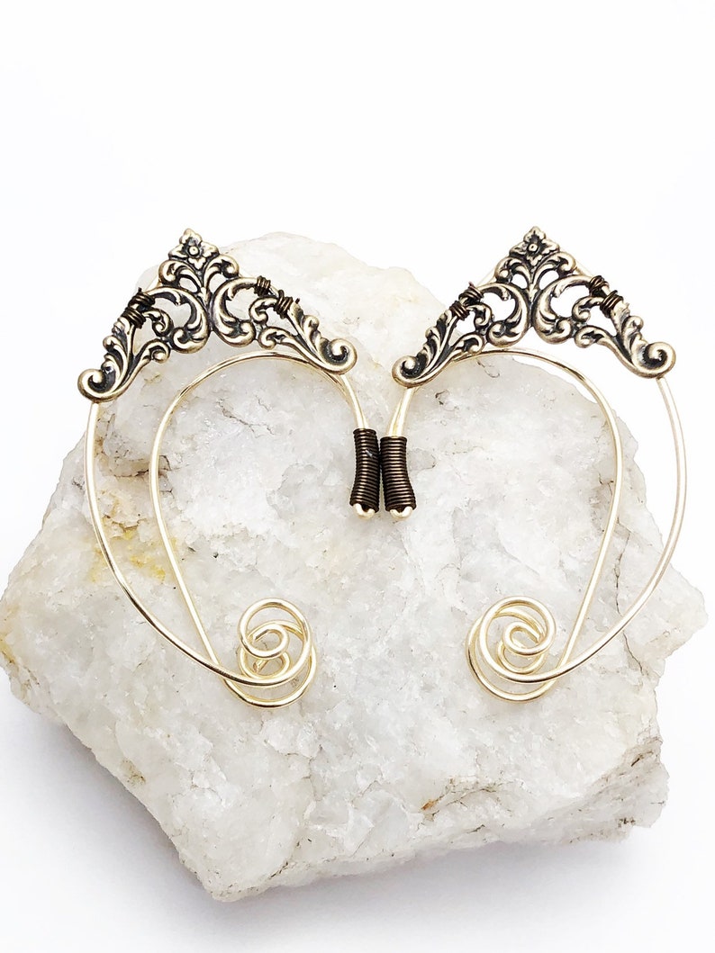 Gold elf ear cuffs Clearance
